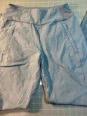 Athleta Womens Endless Hybrid High Rise Pants Gray